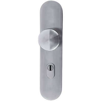 Stainless Steel Knob Handle with Plate